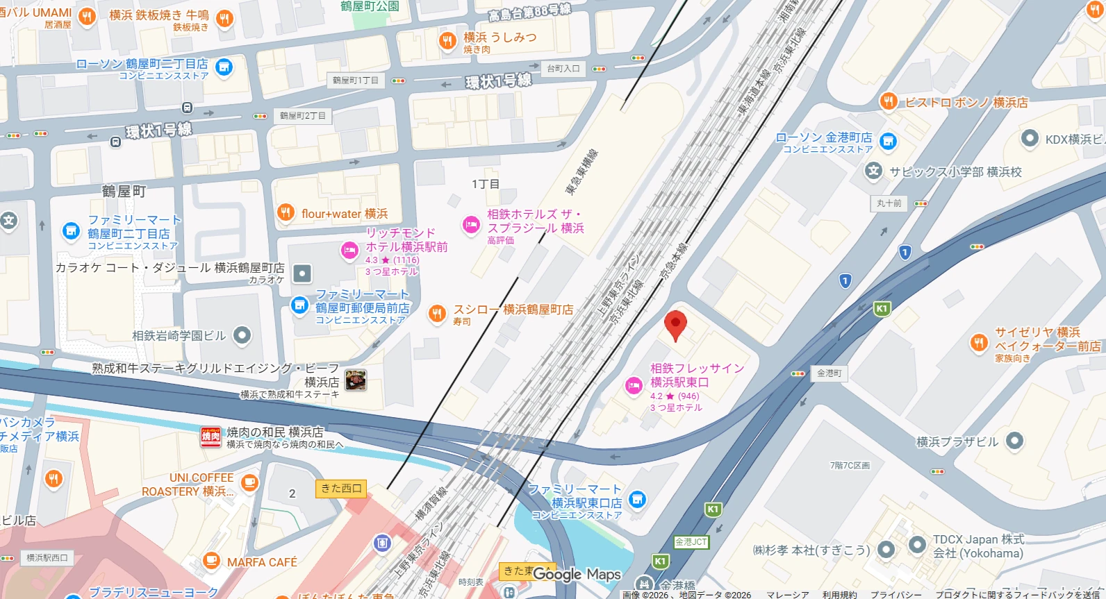 オフィス地図